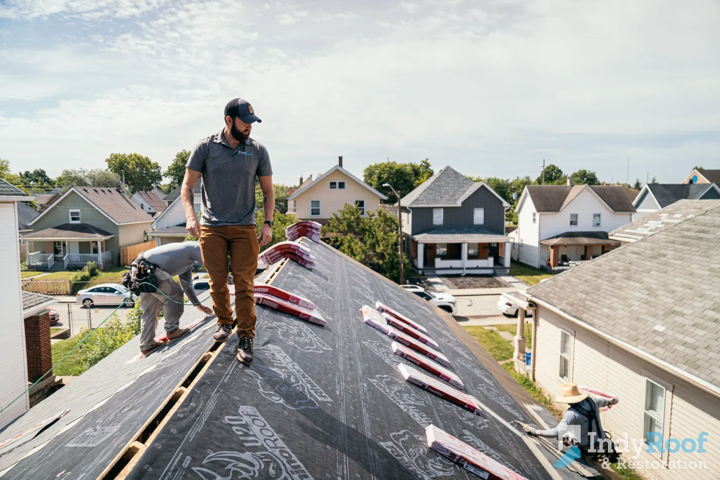 Commercial roof inspection documented in Cool Creek